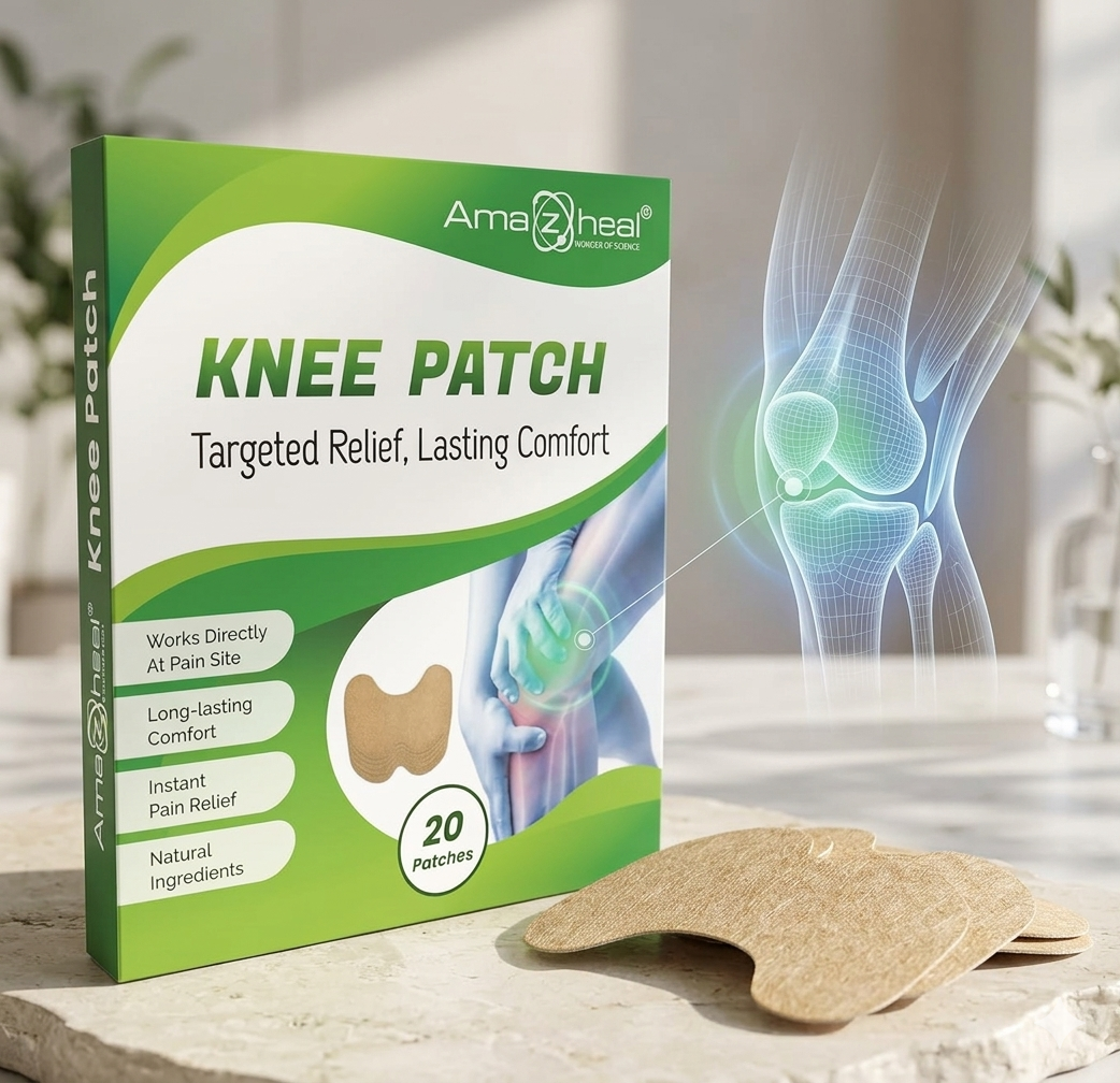 Knee Pain Relief Patch | Herbal Pain Relief Knee Patch